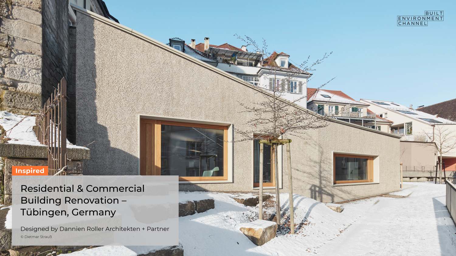 The Built Environment Channel  mit Sitz in Melbourne und Sydney sendet  unser Projekt in der Pfleghofstraße auf ihren Programmen (1)