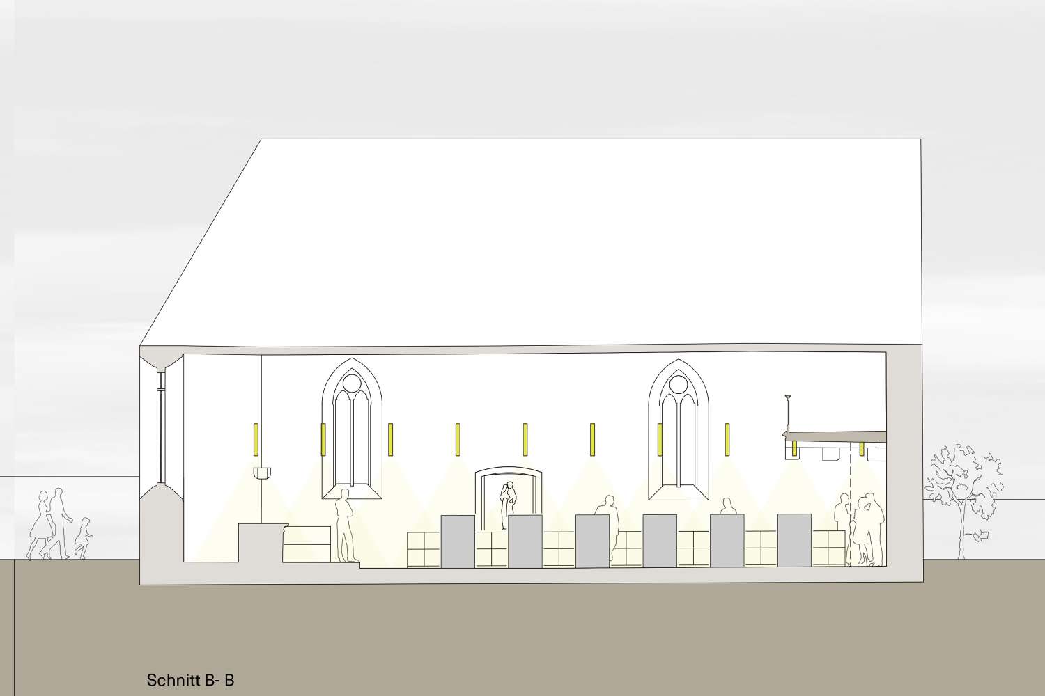 Entwurf Kolumbarium in der Gutleuthauskapelle im Verwaltungsausschuss vom Rottenburger Gemeinderat vorgestellt ({project_images:field_row_count})