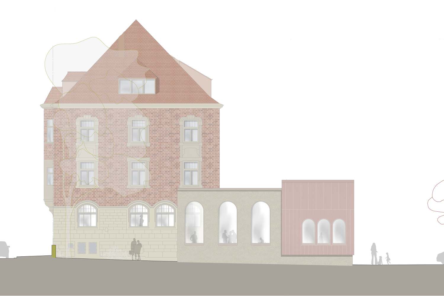 Vorstellung Entwurf Umbau und Erweiterung Arbeitsgericht Ludwigsburg (4)