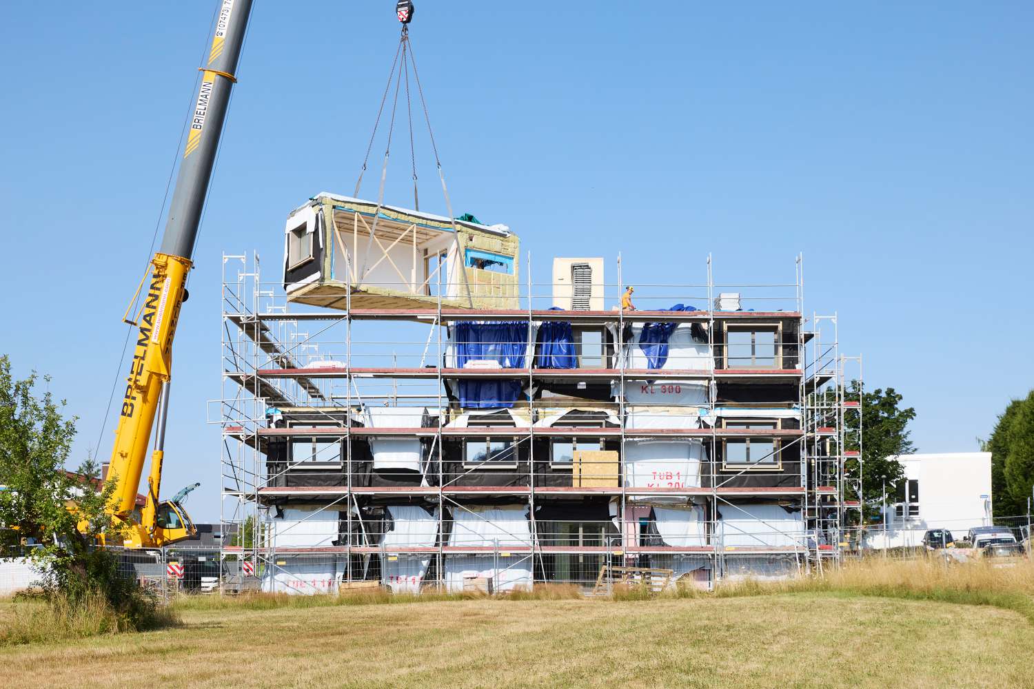 Das ging jetzt wirklich fix! Vom Holzmodul zu einer Adresse am Horemer - in echter Rekordzeit (1)