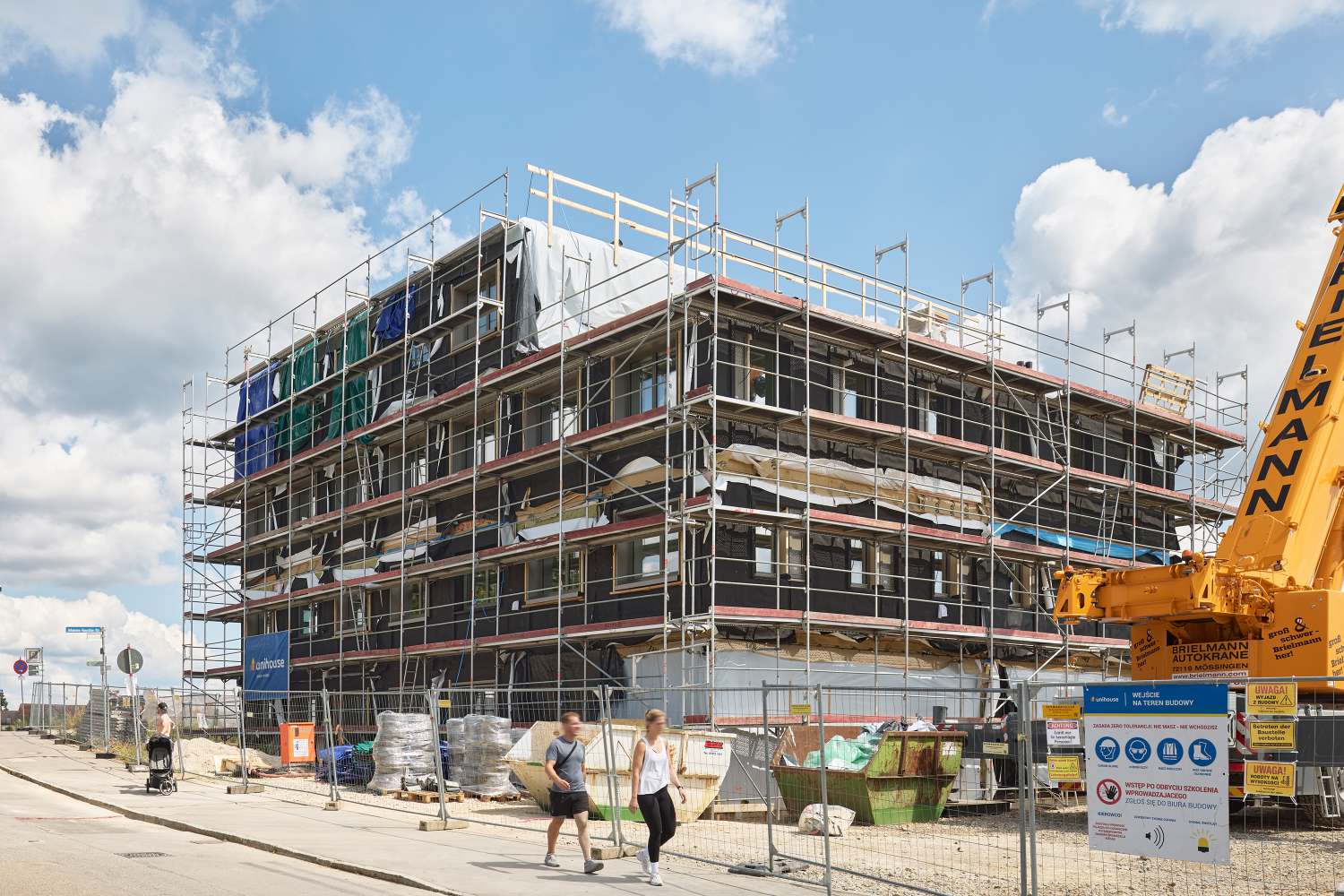 Das ging jetzt wirklich fix! Vom Holzmodul zu einer Adresse am Horemer - in echter Rekordzeit (2)