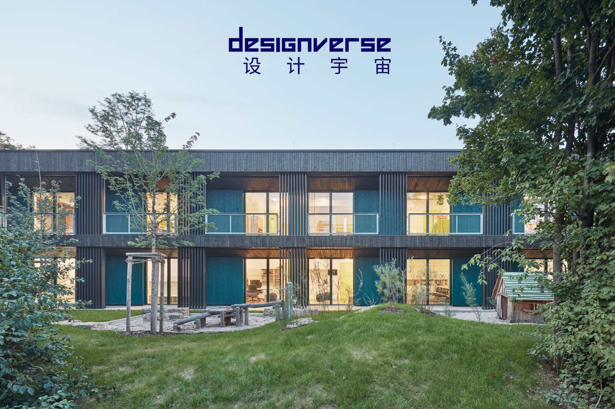 Designverse in Shanghai präsentiert den Neubau der Kindertagesstätte Sofie Haug auf ihrer Website ({project_images:field_row_count})