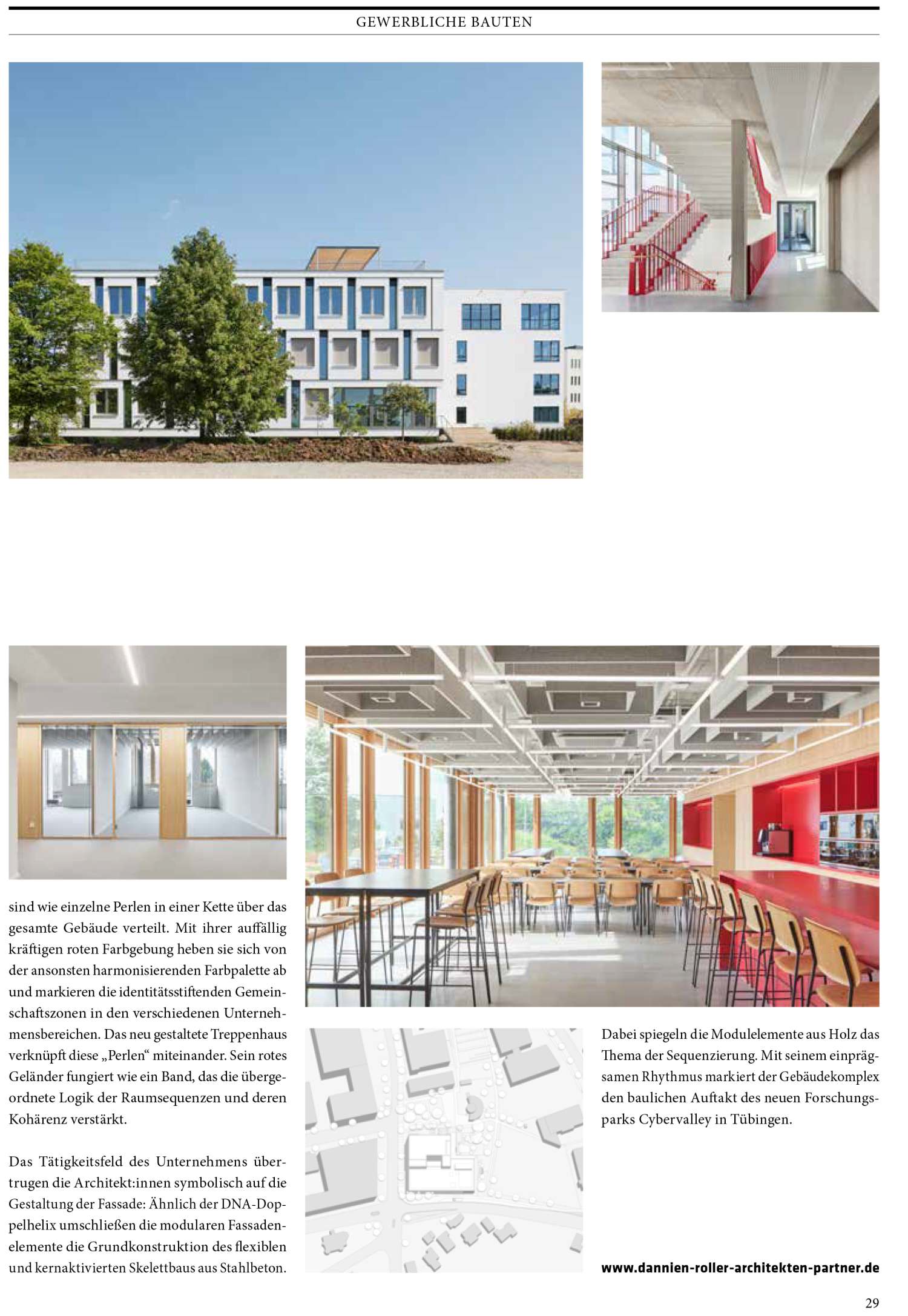 Cube - Das Stuttgarter Magazin für Architektur veröffentlicht in seiner Ausgabe 04/2024 den Erweiterungsbau für Forschung, Praxen und Labore  (2)