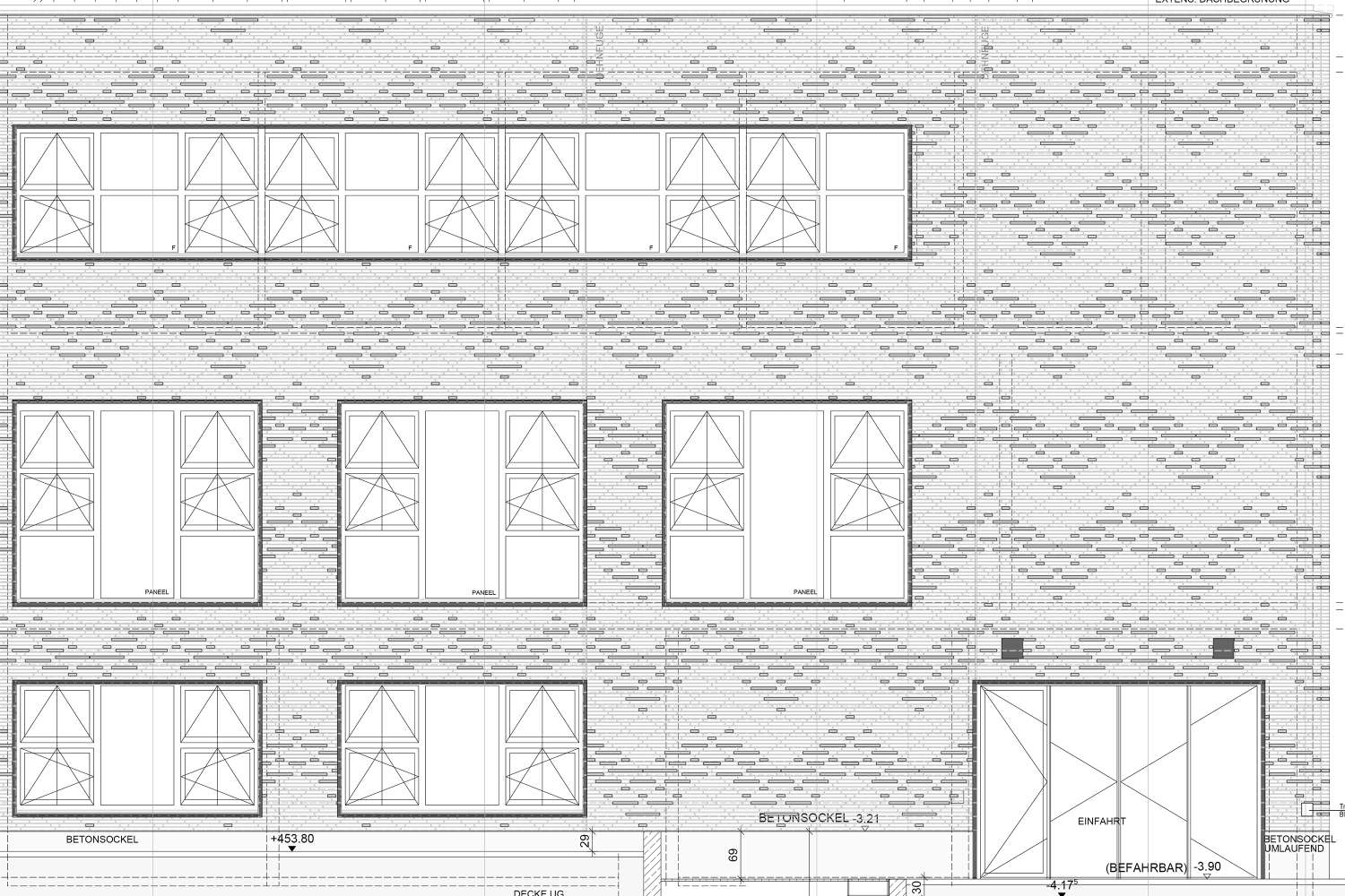 Bemusterung Klinkerfassade für das Institut für klinische Anatomie und Zellanalytik ({project_images:field_row_count})