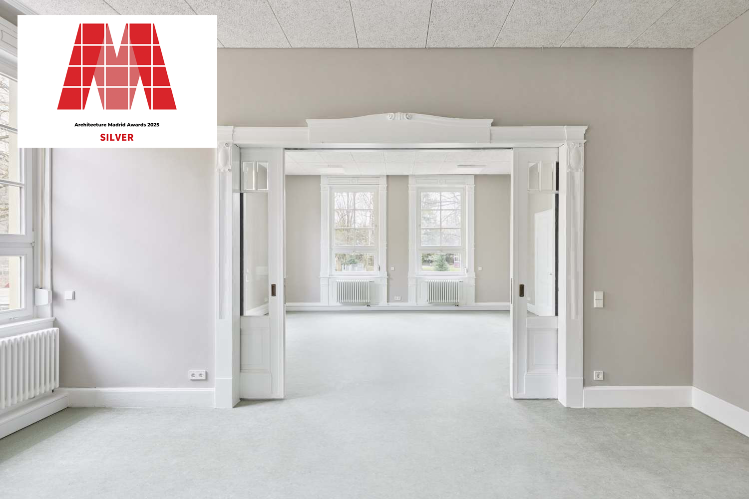 »Architecture Madrid Awards 2025« Das ist ja ein richtiger Erfolg und fühlt sich fast olympisch an!  3x Silber und 1x Gold  (2)