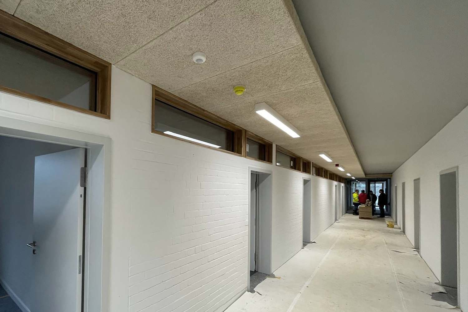 Baustellen Update - Die Flure nehmen Gestalt an (2)