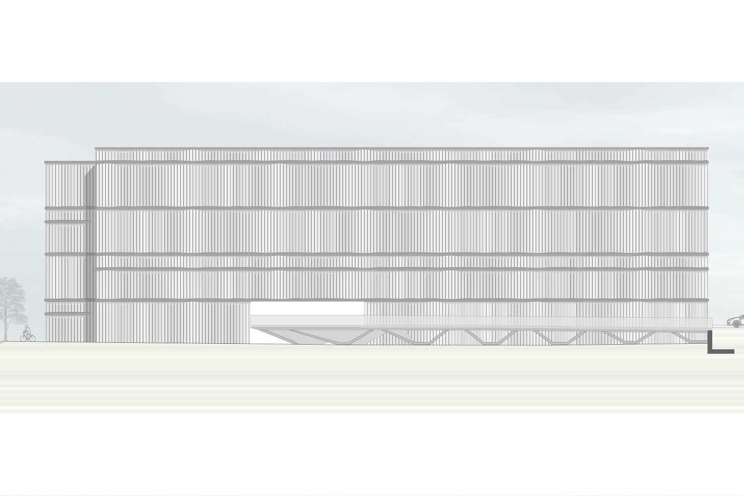 Das Neubauprojekt Parkhaus Steinlachwasen wurde im Planungsausschuss vom Gemeinderat Tübingen beschlossen  ({project_images:field_row_count})