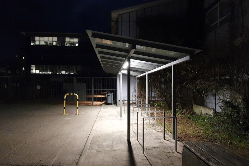 Fahrradunterstand fertig gestellt (2)