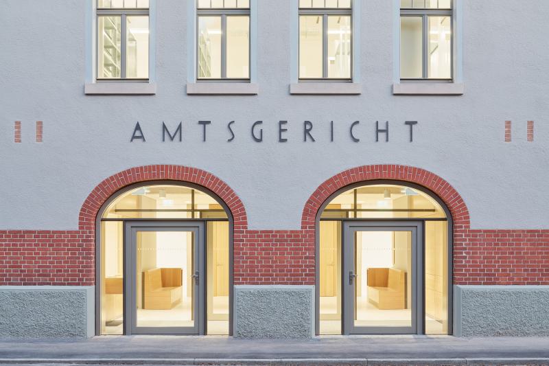 Denkmalpflegerischer Umbau des Amtsgerichts  auf der Longlist des Archello Awards 2023 (1)