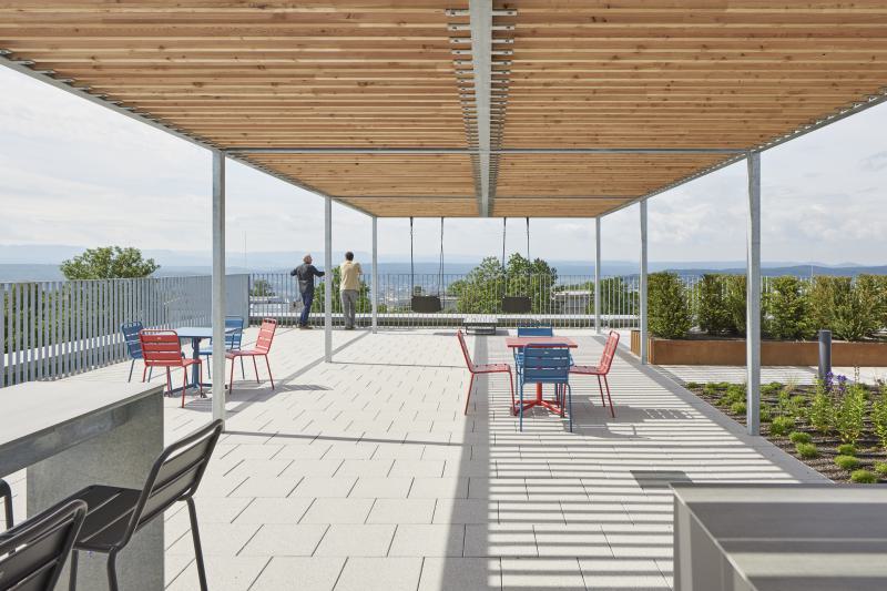 Auszeichnung »Beispielhaftes Bauen« Landkreis Tübingen 2017-2025 der Architektenkammer Baden-Württemberg für den Erweiterungsbau für Forschung, Praxen und Labore der Humangenetik (9)