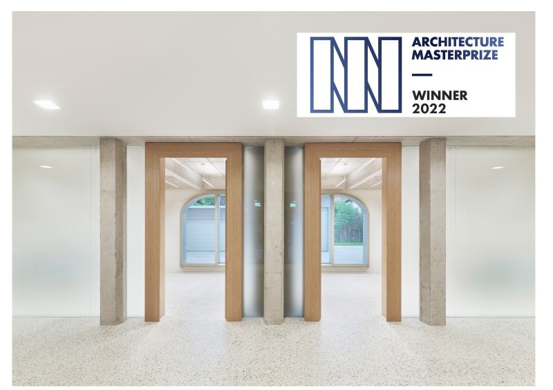 Der Umbau zum Amtsgericht erhält die Auszeichnung  ›Winner‹&nbsp; in der Kategorie Renovierung und Restaurierung des  Architecture MasterPrize 2022  (1)