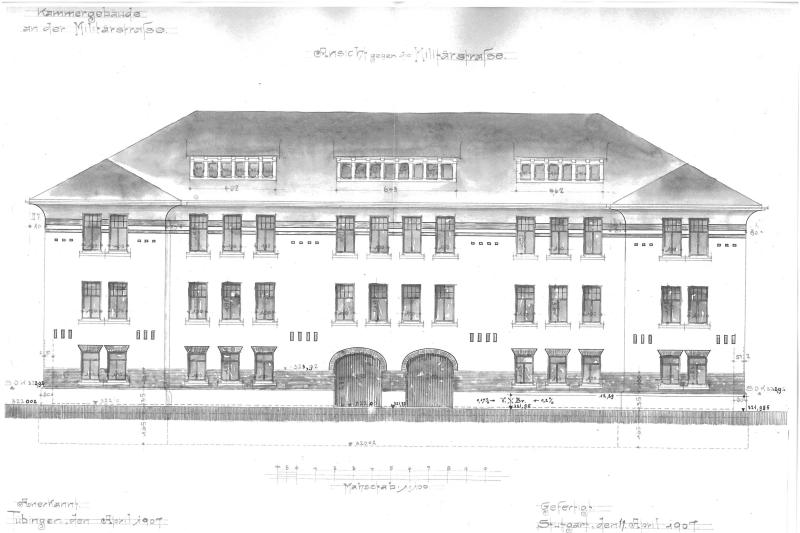 Baurechtliche Abnahme für das Projekt Amts- Nachlass- und Betreuungsgericht in der Schellingstrasse (4)