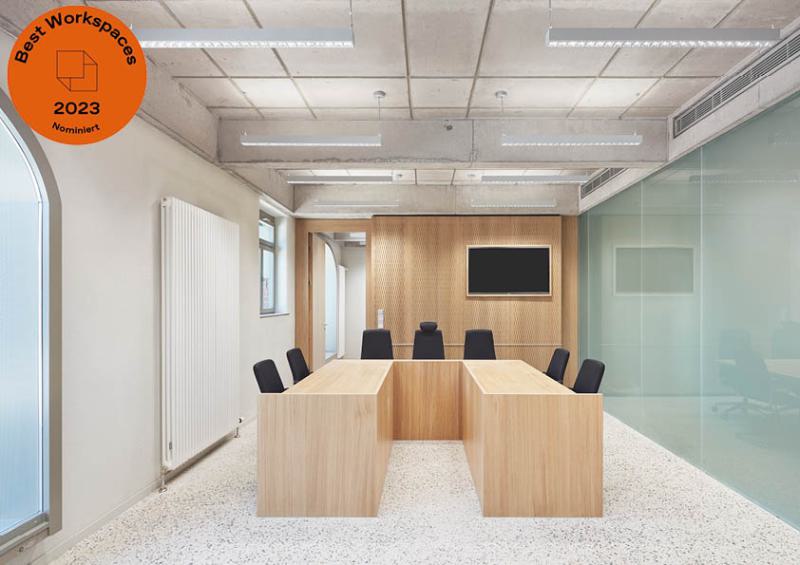 Umbau und denkmalpflegerische Sanierung zum Amtsgericht erhielt die Nominierung zum ›Best Workspaces Award 2023‹ (1)