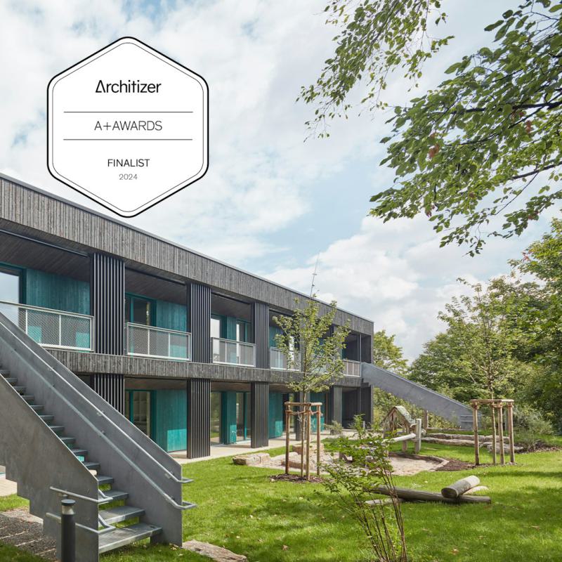 Der Neubau der Kindertagesstätte ist im Finale beim Architizer  A+Awards 2024 (1)
