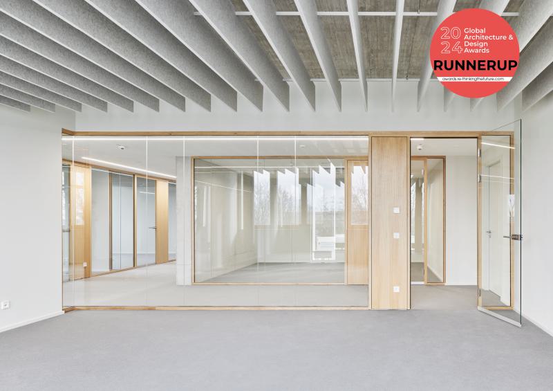 Rethinking the Future - Erweiterungsbau für Forschung, Praxen und Labore der Humangenetik erhält die Auszeichnung »RunnerUp« bei den Global Design & Architecture Design Awards 2024 (1)