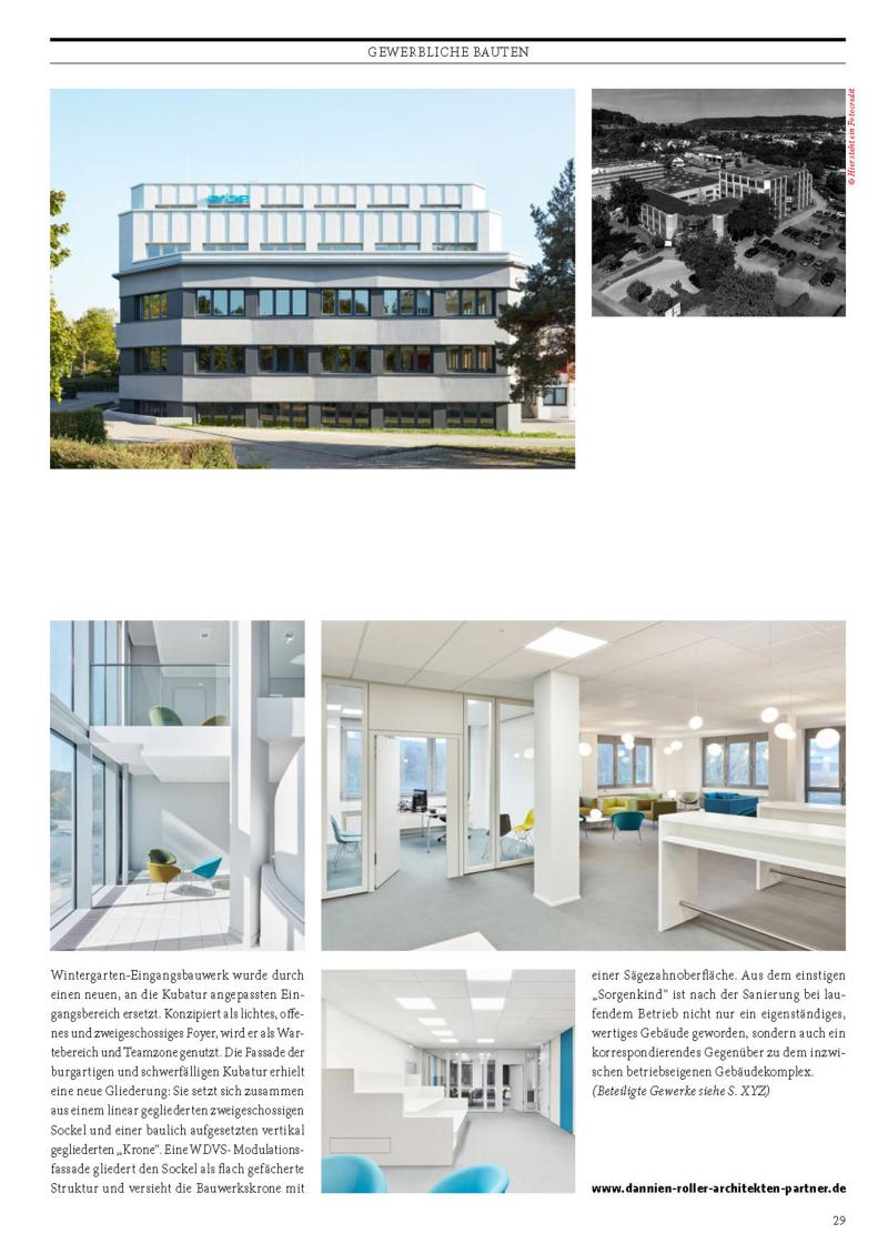 Verwaltungs- und Forschungsgebäude in der Architekturzeitschift Cube veröffentlicht (2)