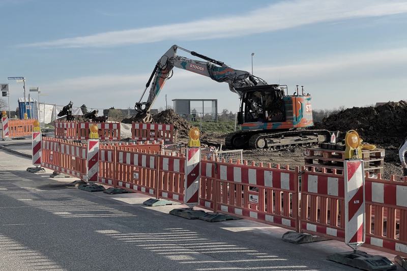 Baustart für den Holzmodulbau auf dem Horemer- jetzt geht es los! (2)