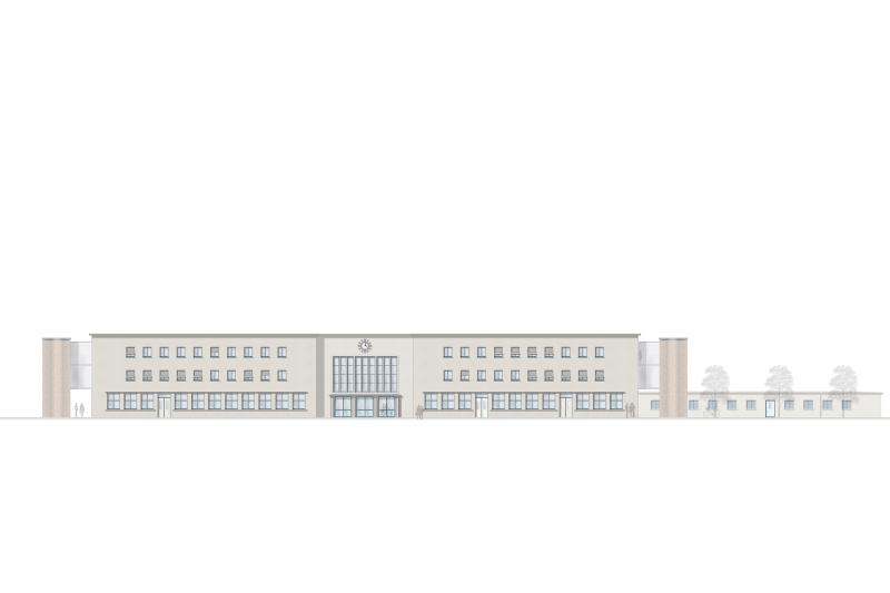 Die denkmalpflegerische Sanierung der Fassade vom Bahnhof Tuttlingen ist vom Gemeinderat bewilligt worden  (1)