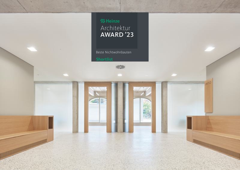 Sanierung und Umbau des Amtsgerichts Tübingen auf der Shortlist des Heinze ArchitekturAward 2023 (1)