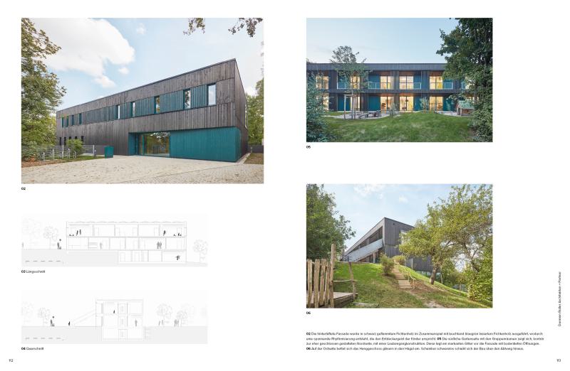 Deutscher Architekturverlag publiziert den Neubau der Kindertagesstätte Sofie Haug in der Ausgabe 2023/24 (3)