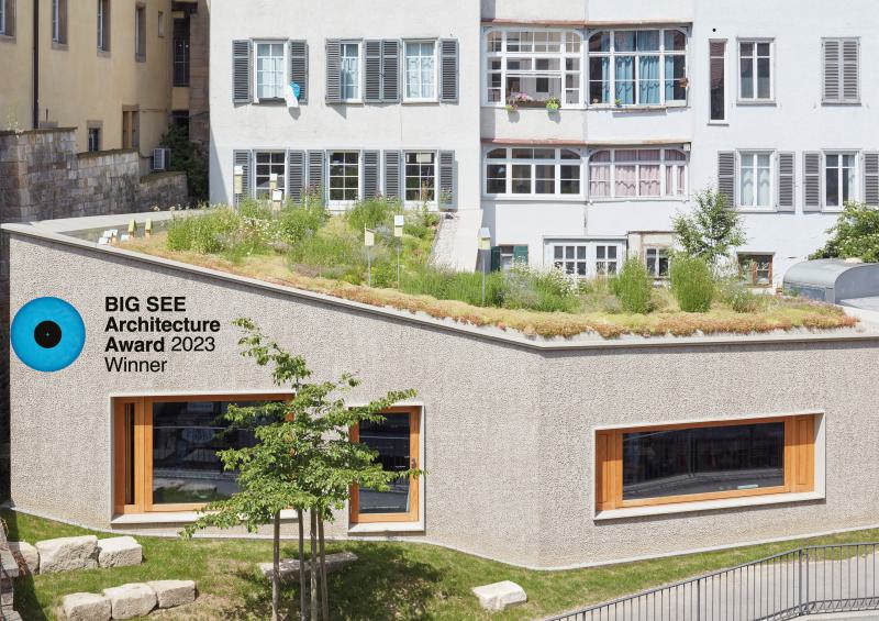 BigSee Awards 2023 Winner - Auszeichnung für unseren Anbau und Umbau in der Tübinger Altstadt (1)