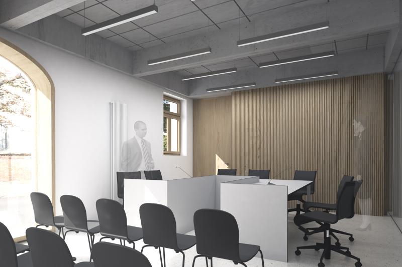 Baurechtliche Abnahme für das Projekt Amts- Nachlass- und Betreuungsgericht in der Schellingstrasse (3)