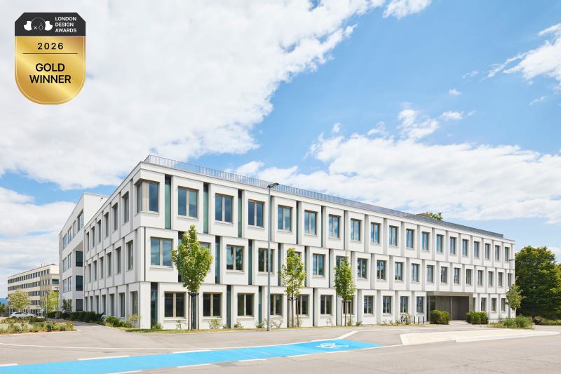 »London Design Awards 2026 Gold Winner« in zwei Kategorien für den Erweiterungsbau für Forschung, Praxen und Labore der Humangenetik (1)