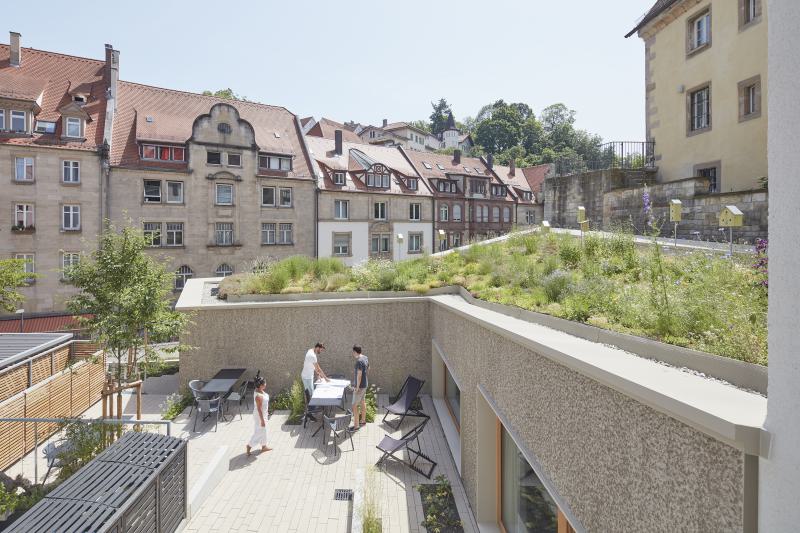 Unser Bürogarten ist fertig gestellt und lädt zum sommerlichen Aufenthalt ein (2)