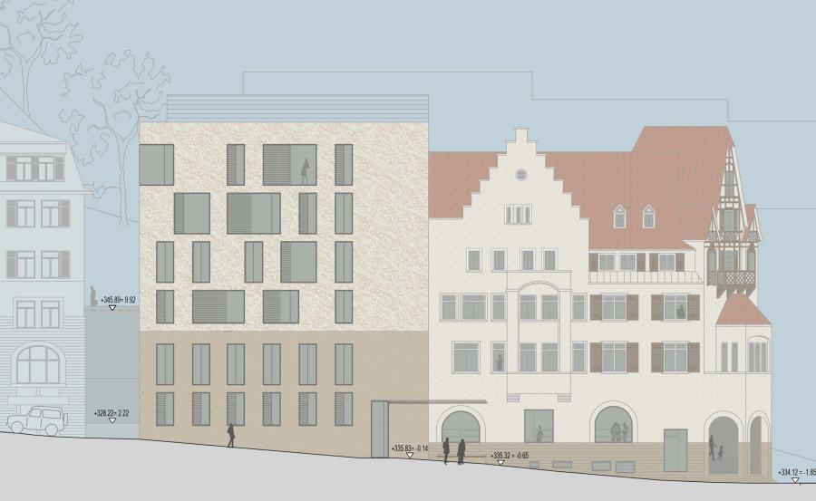 Bankgebäude mit Kassenhalle und Büros (3)