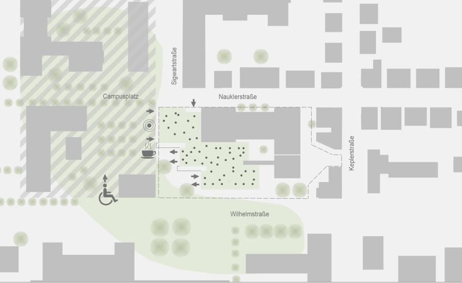 Sanierung Universitätsmensa in Baudenkmal mit Anbau (15)