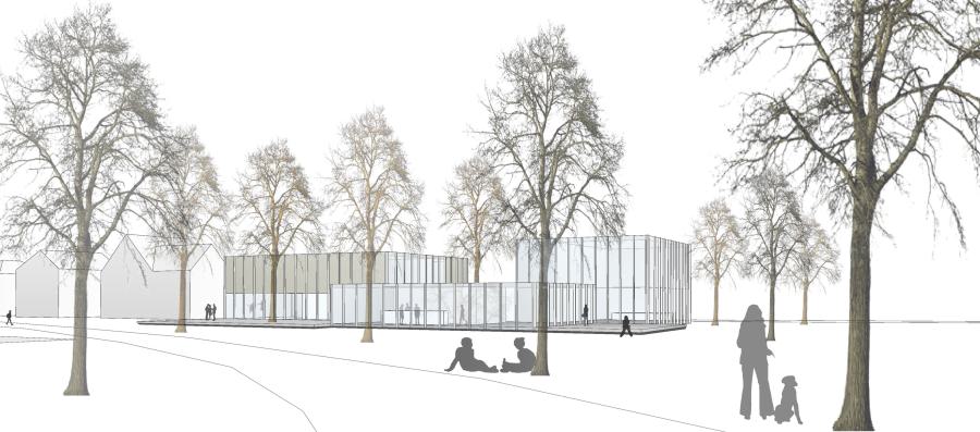 Neubau Jugendhaus, Projektskizze (1)