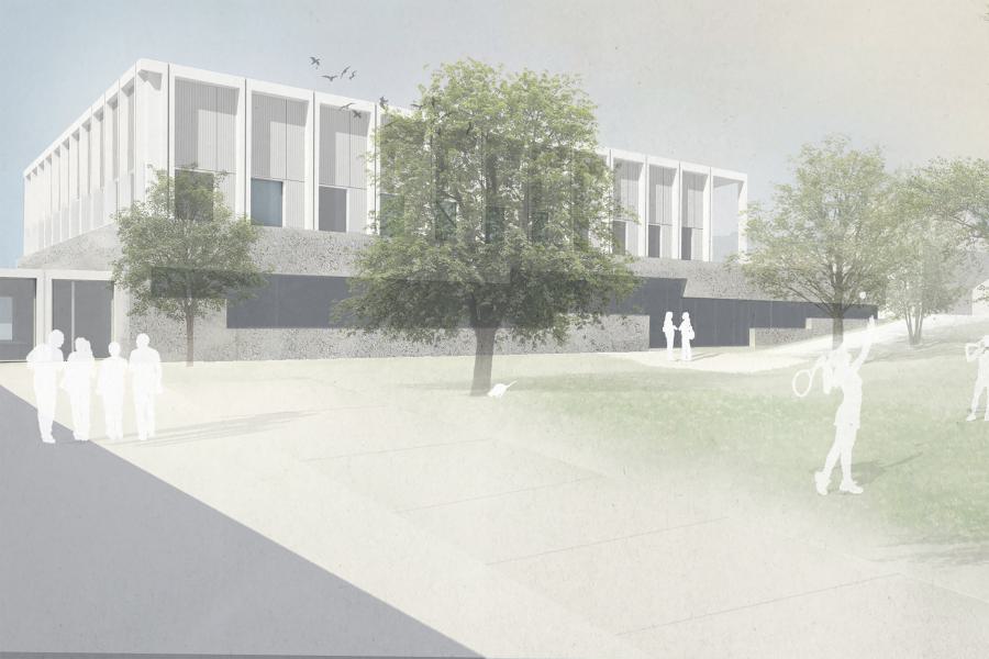 Anbau und Sanierung Instituts- und Hörsaalbau für Sportwissenschaften (2)