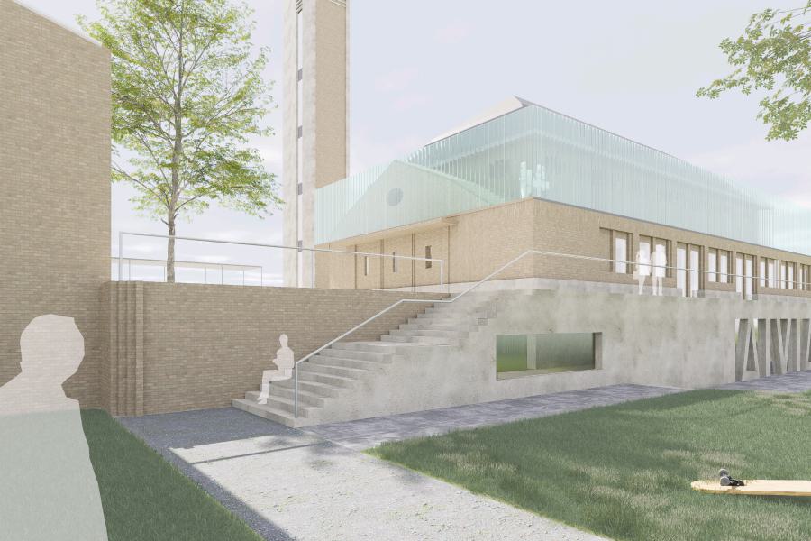 Neukonzeption Eberhardskirche mit Kita und Wohnungsneubau am Volkspark (5)
