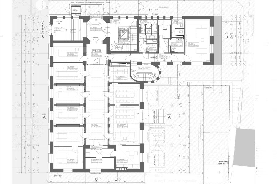 Umbau und denkmalpflegerische Sanierung Württembergischer Kreditverein zum Ministerium (4)