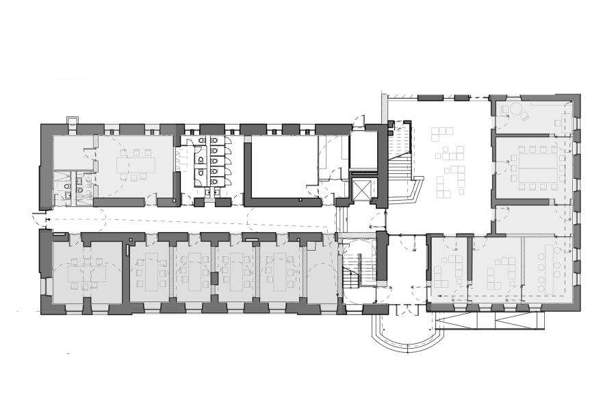 Sanierung und Umbau Denkmal zum Zentrum für empirische Bildungsforschung (2)