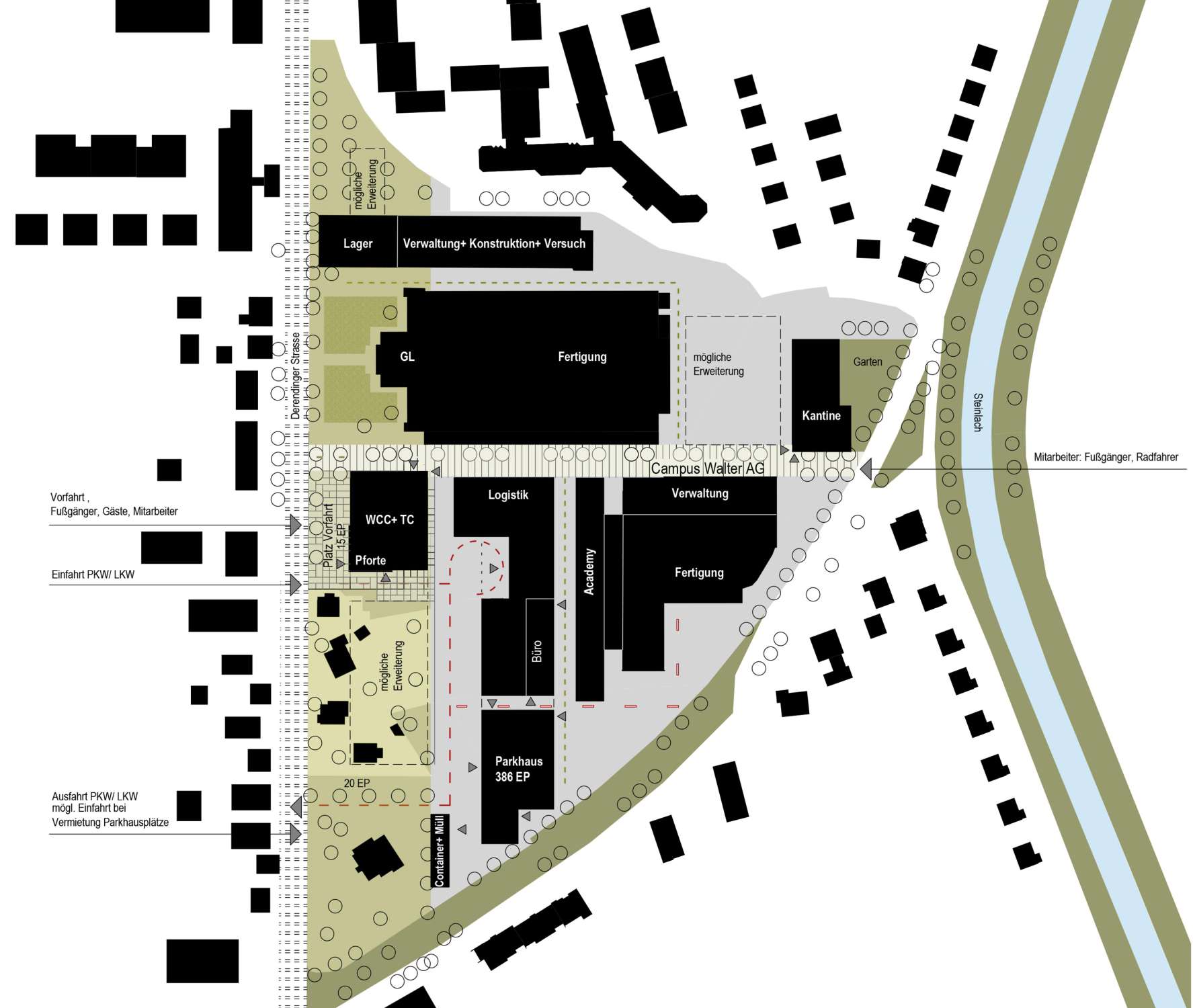 Betriebscampus mit Entwicklungszentrum und Kantine (4)