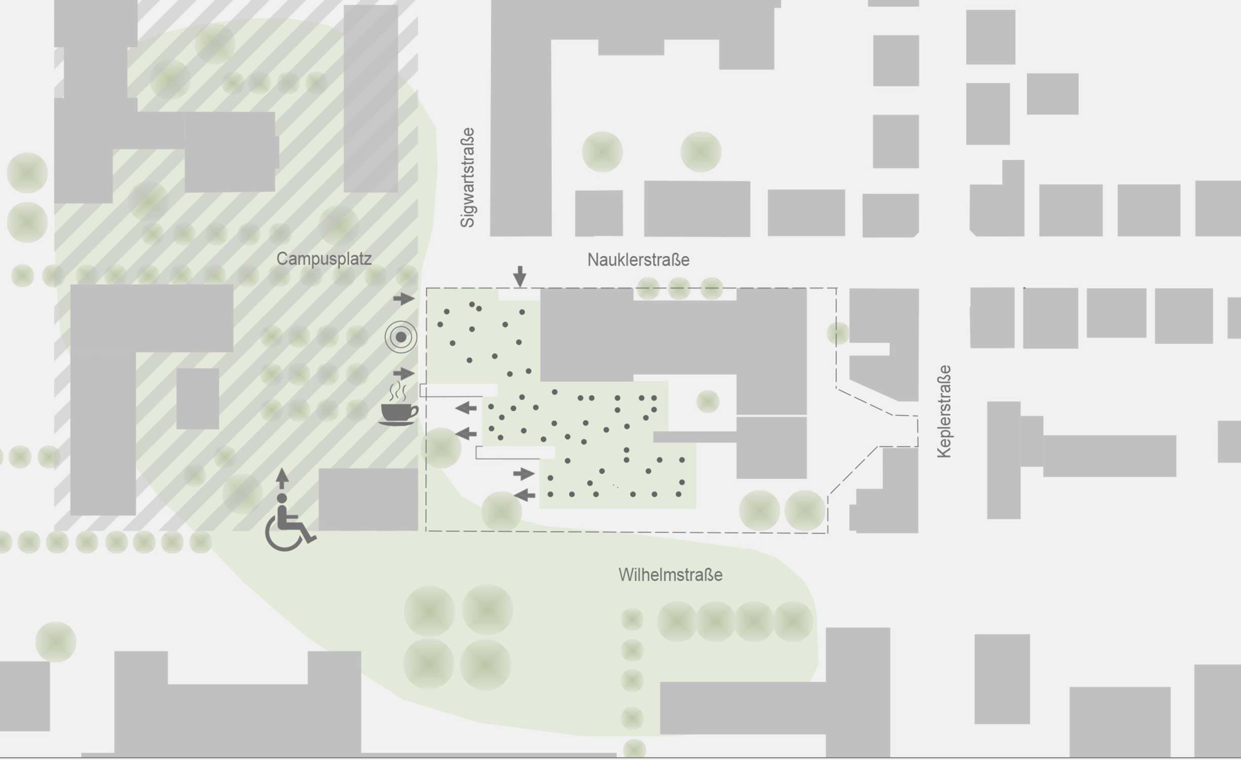 Sanierung Universitätsmensa in Baudenkmal mit Anbau (15)