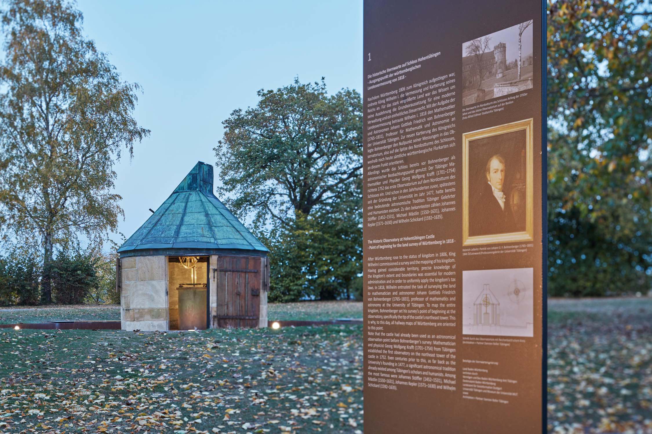 Johann Gottlieb Friedrich Bohnenberger Observatorium, Schloss Hohentübingen (4)