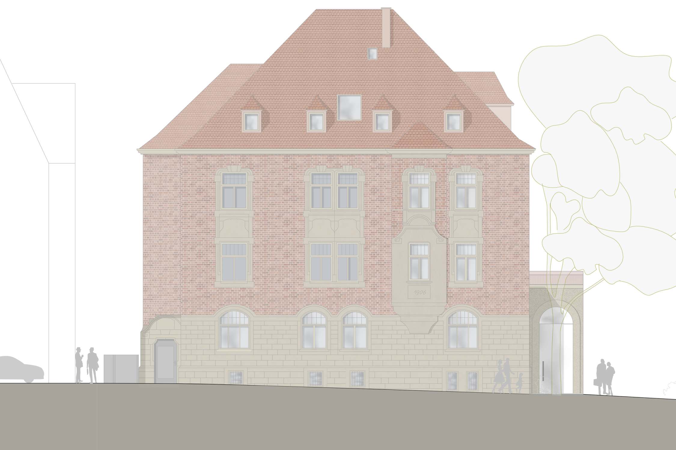 Arbeitsgericht Umbau und Erweiterung (1)