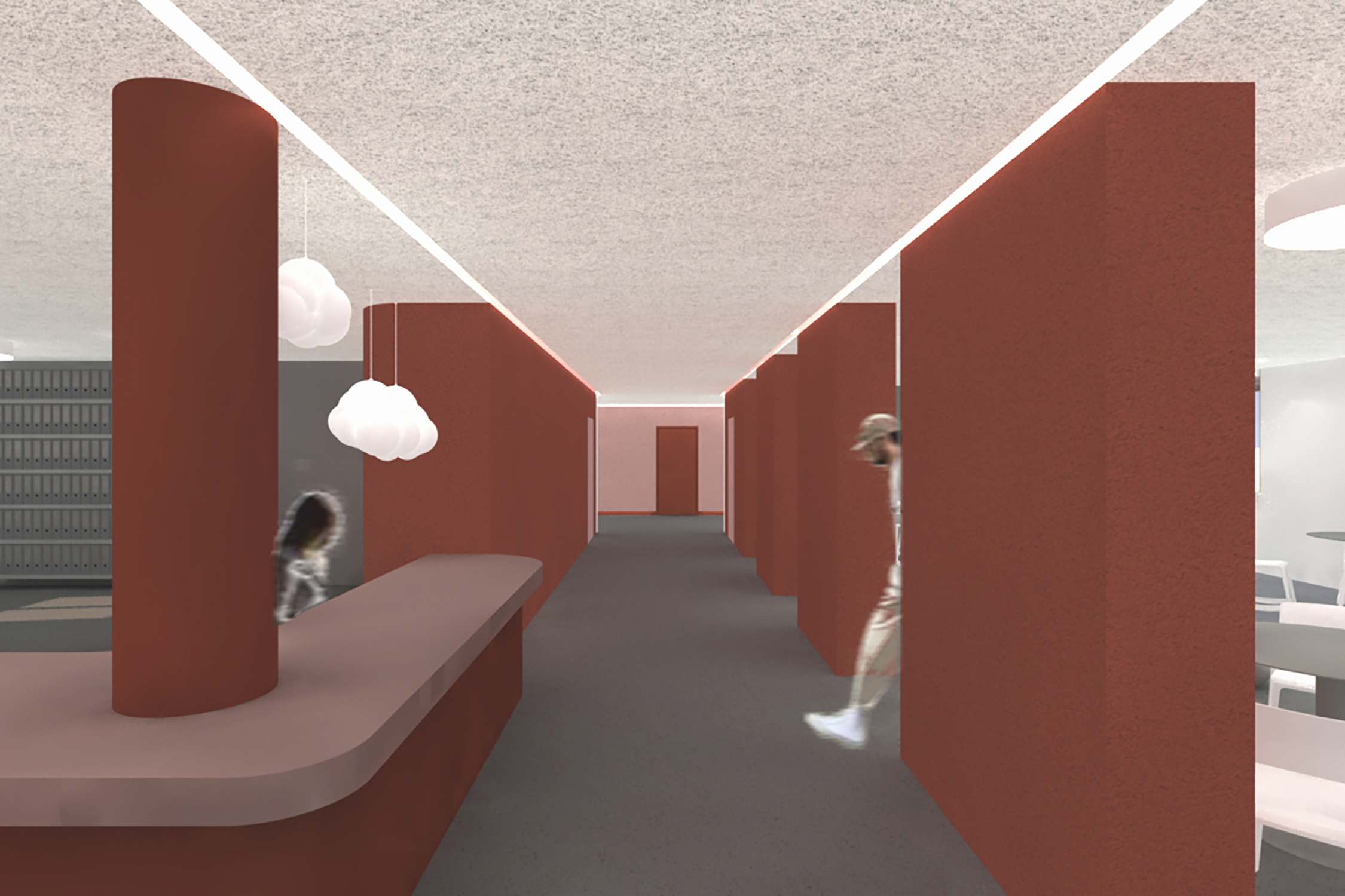 Sanierung und Sanierung Unterkunftsgebäude zu School Age- and Youth Center mit Verwaltung der Panzerkaserne (2)