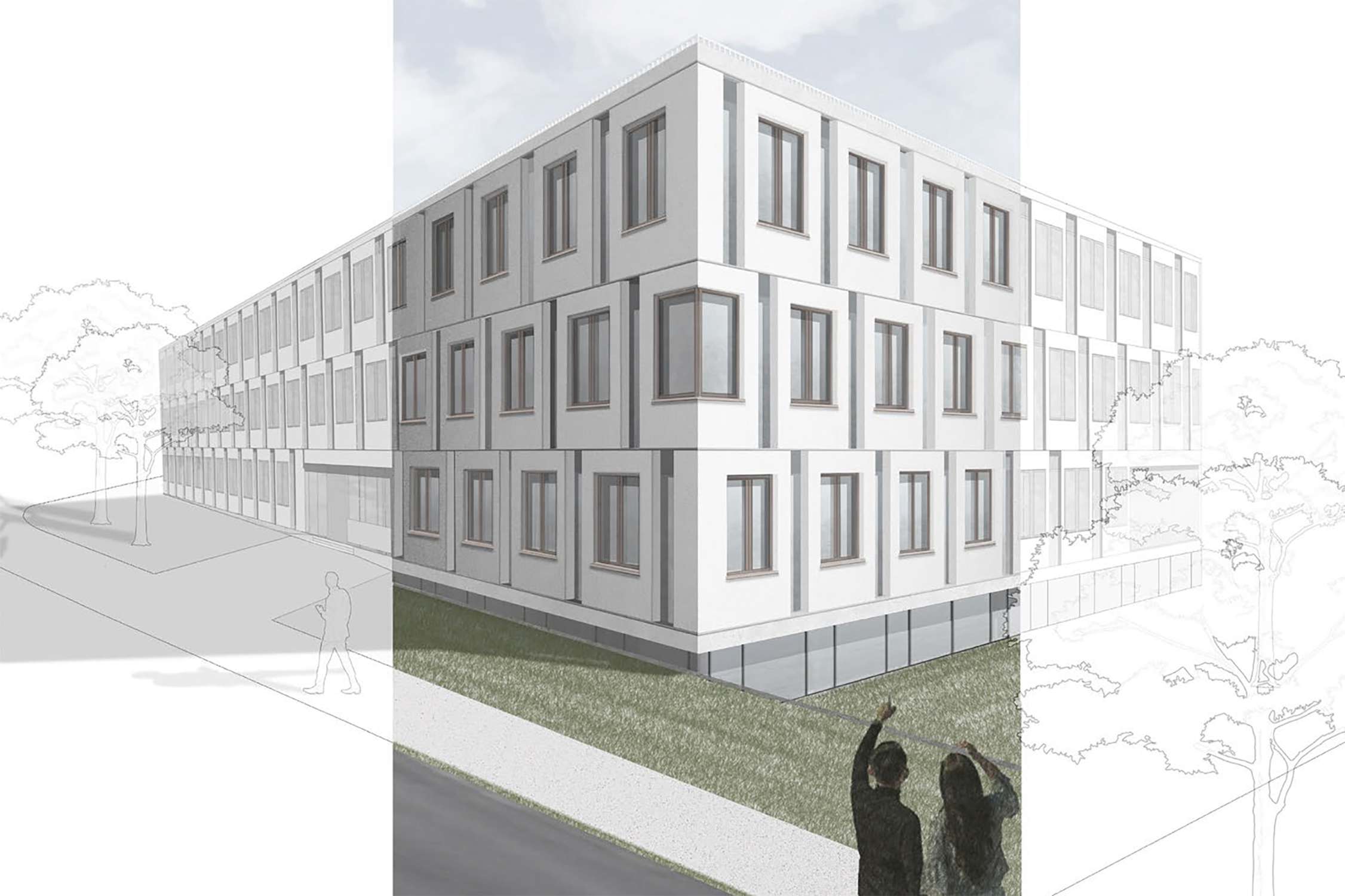 Erweiterungsbau für Forschung, Praxen und Labore der Humangenetik (2)