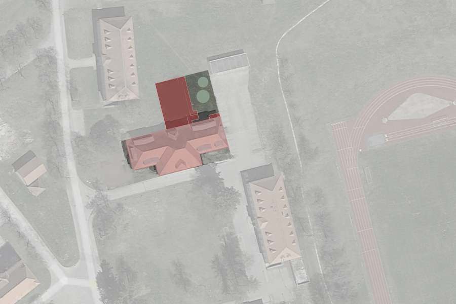 Umbau eines Stabsgebäude mit Anbau für Schulungsmaterialien und Verwaltung